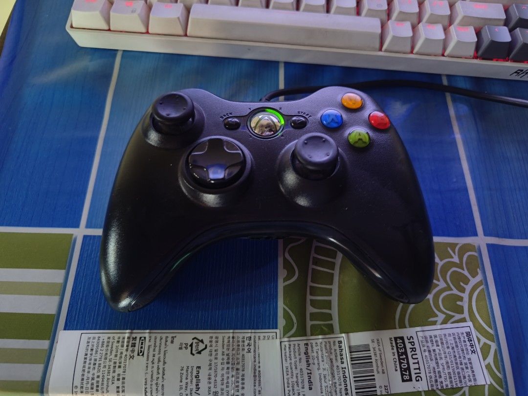Wired Xbox 360 Controller (Stick Drift), Video Gaming, Gaming