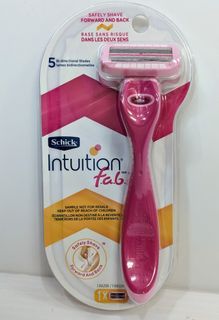 Women's Shaver Schick Intuition Pink Razor Includes Cartridge With 5 Blades