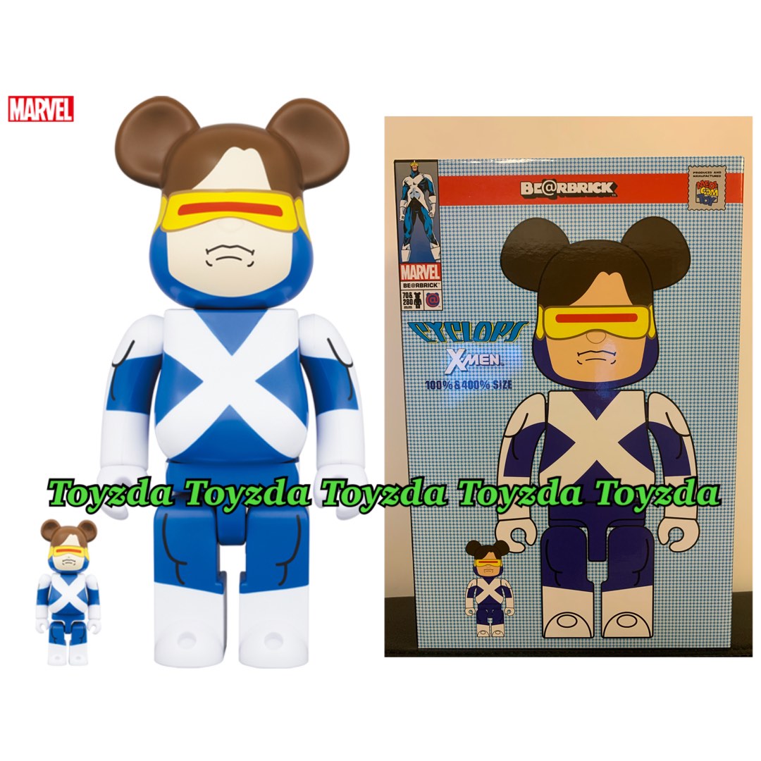 BE@RBRICK CYCLOPS(VARIANT SUIT Ver.)XMEN-