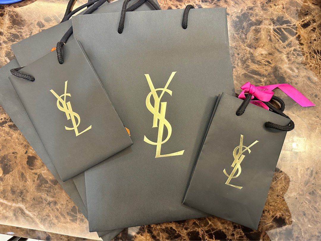 Yves saint laurent hot sale paper bag