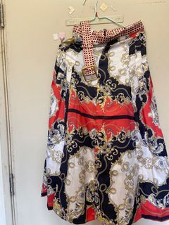 Zara chain belt skirt