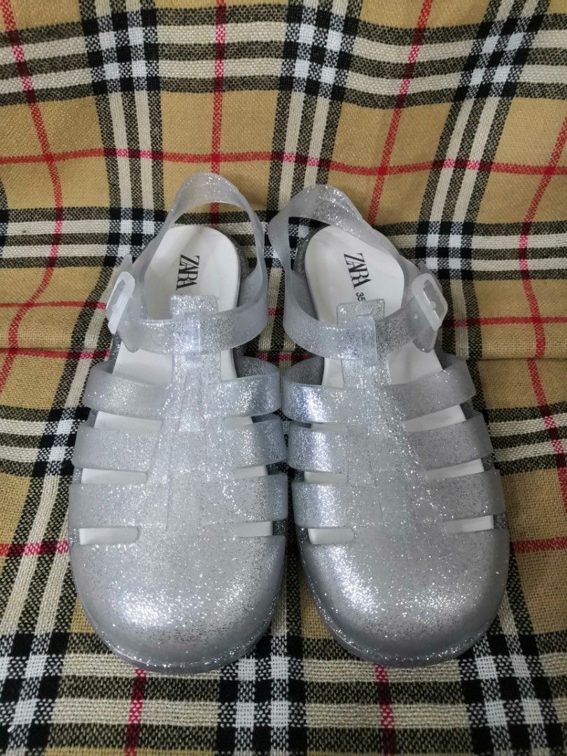 Zara shop jelly shoes