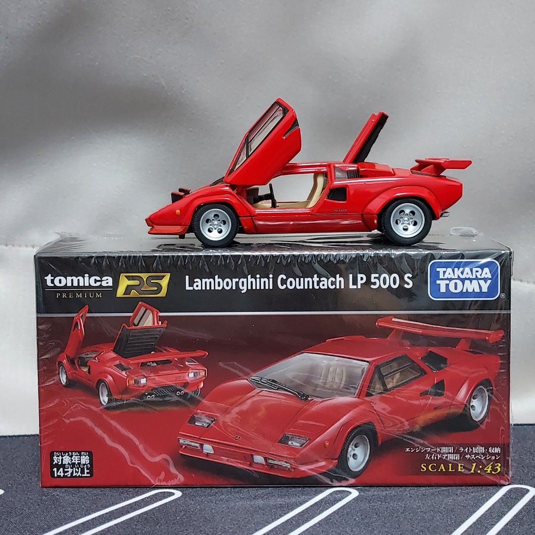1/43 Lamborghini Countach LP 500 S red, Hobbies  Toys, Toys  Games on  Carousell