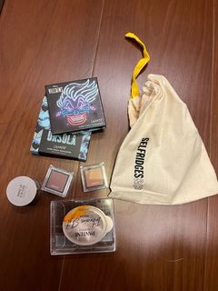 全部150）美妝驚喜包 colourpop偏光打亮+solone消腫單色眼影 MUFE蜜粉