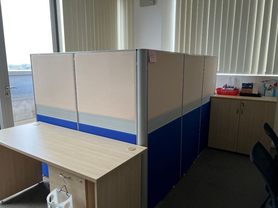 1 Office Cubicle, Furniture & Home Living, Furniture, Shelves, Cabinets ...