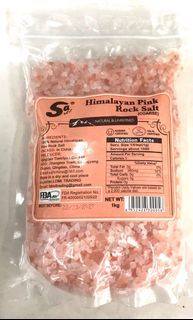 1kg SA Himalayan Pink Rock Salt Coarse (Natural & Unrefined)