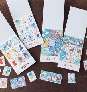 （分裝）2023全新✨日本 HITOTOKI KITTA/KING JIM 隨身紙膠帶郵票型