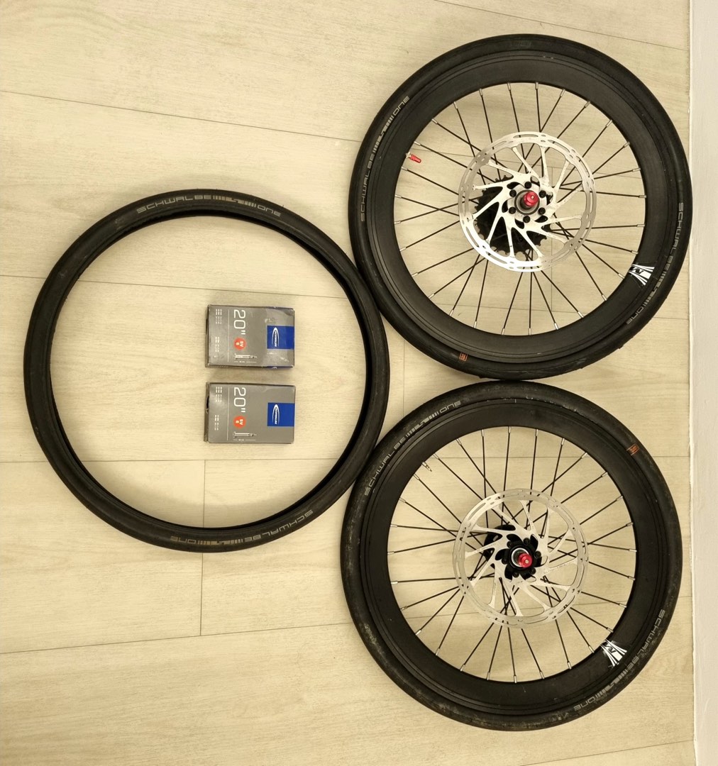 20 inch wheel set Clearance
