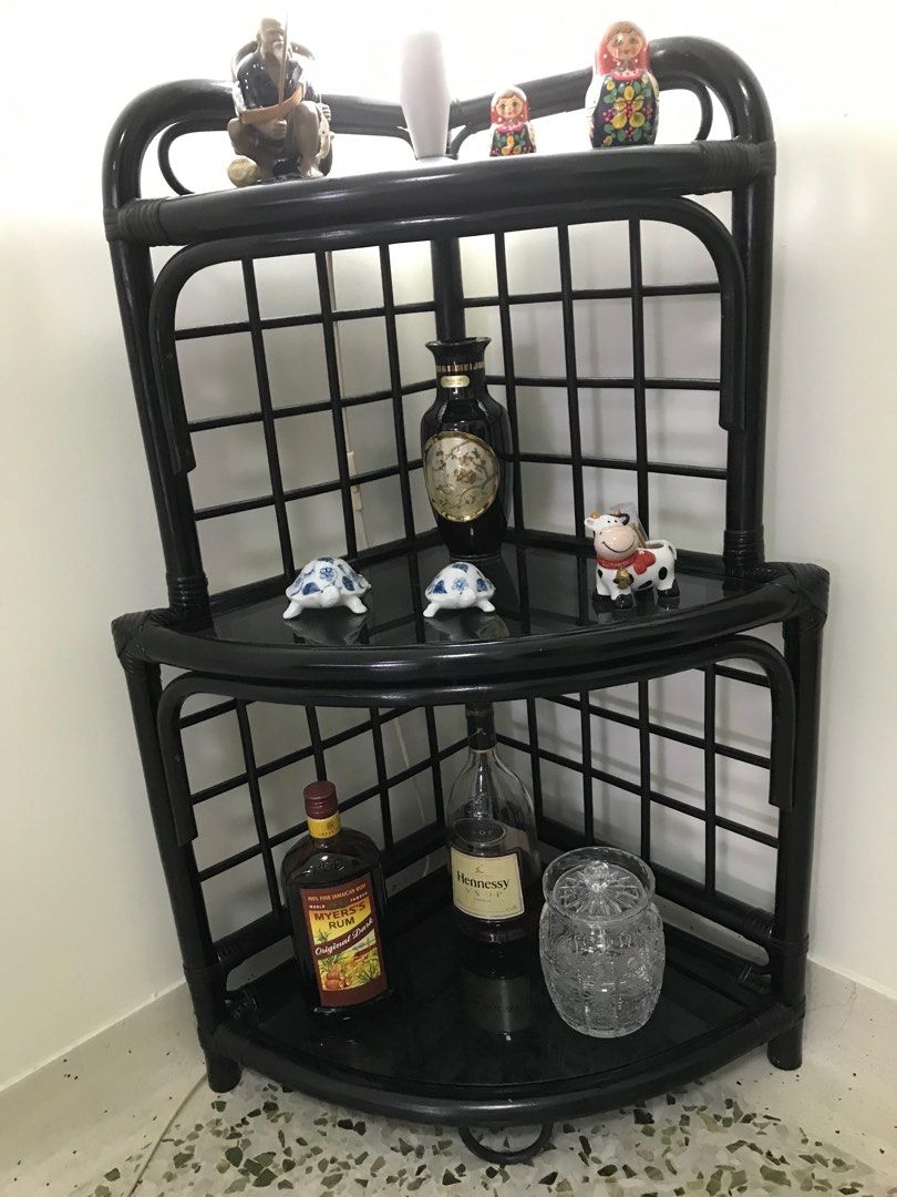 3tier corner display stand, Furniture & Home Living, Furniture