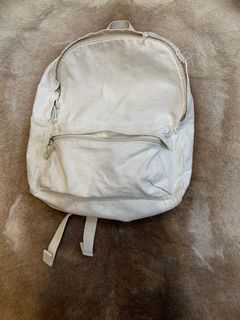 無印風白色背包