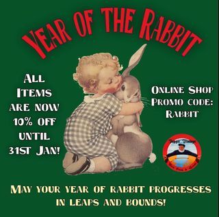 新年快樂🐇  所有貨品9折！