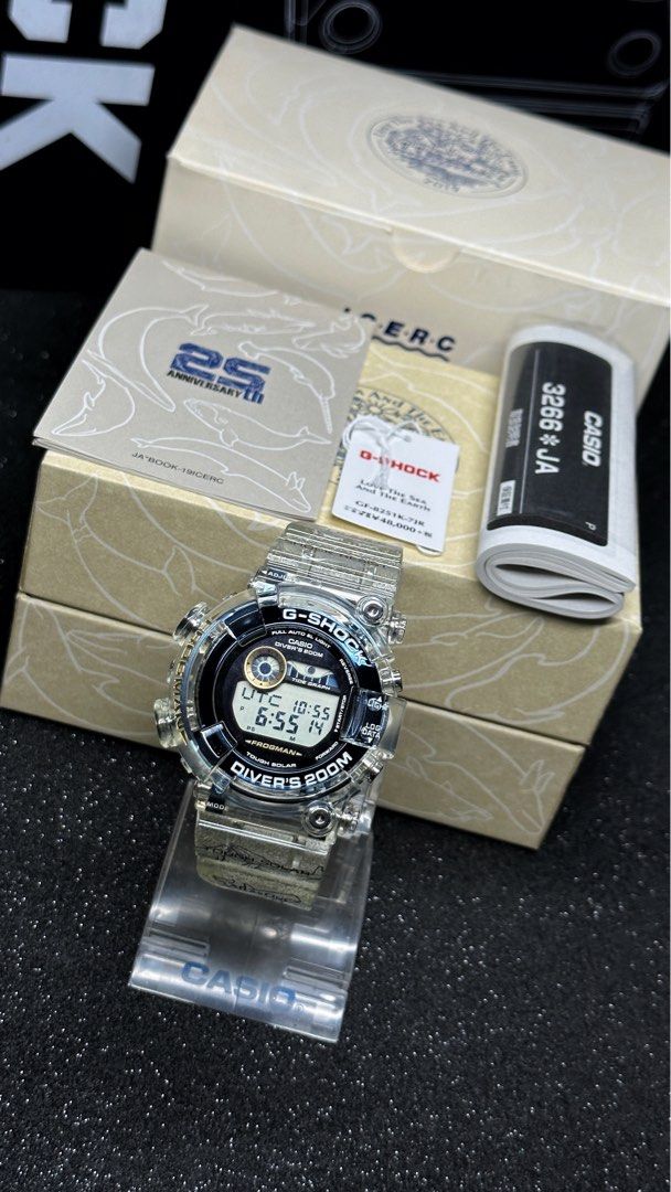 Rare and Limited Edition GF 8251K 7JR frogman Love The Sea And The Earth 25Th Anniversary G Shock gf8251k GF8251K gf 8251k 7jr