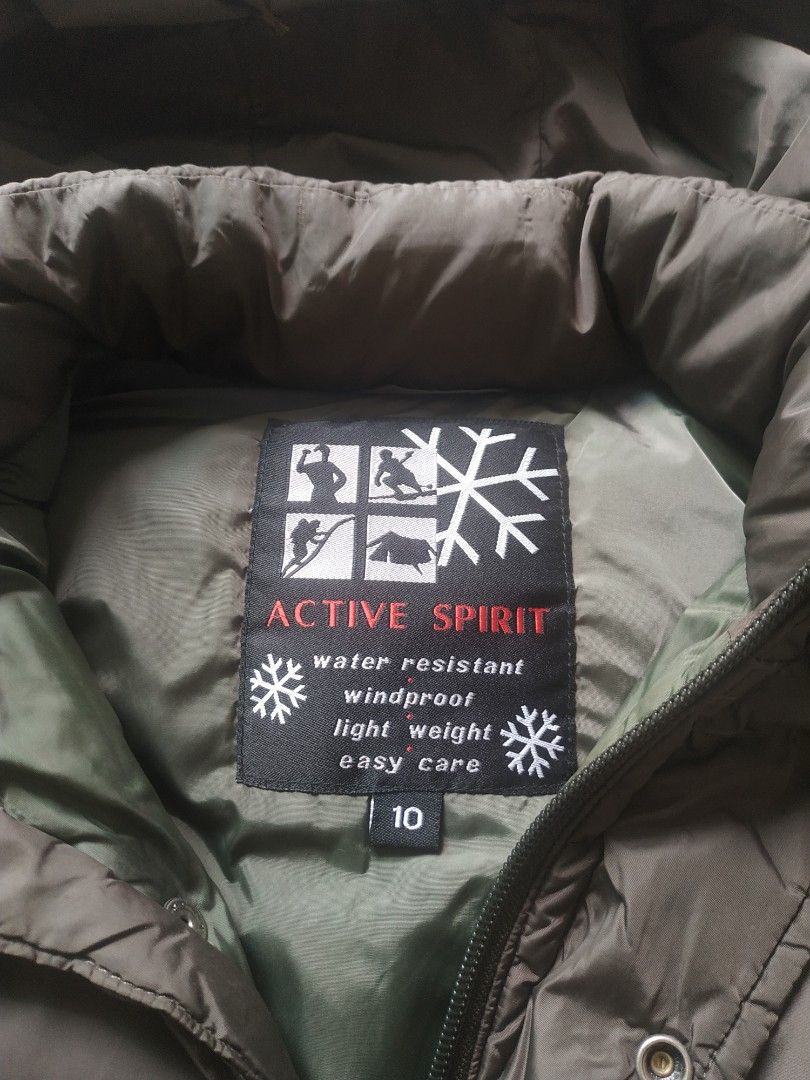 Active Spirit Down Jacket (2 way, removable sleeve), 兒童＆孕婦