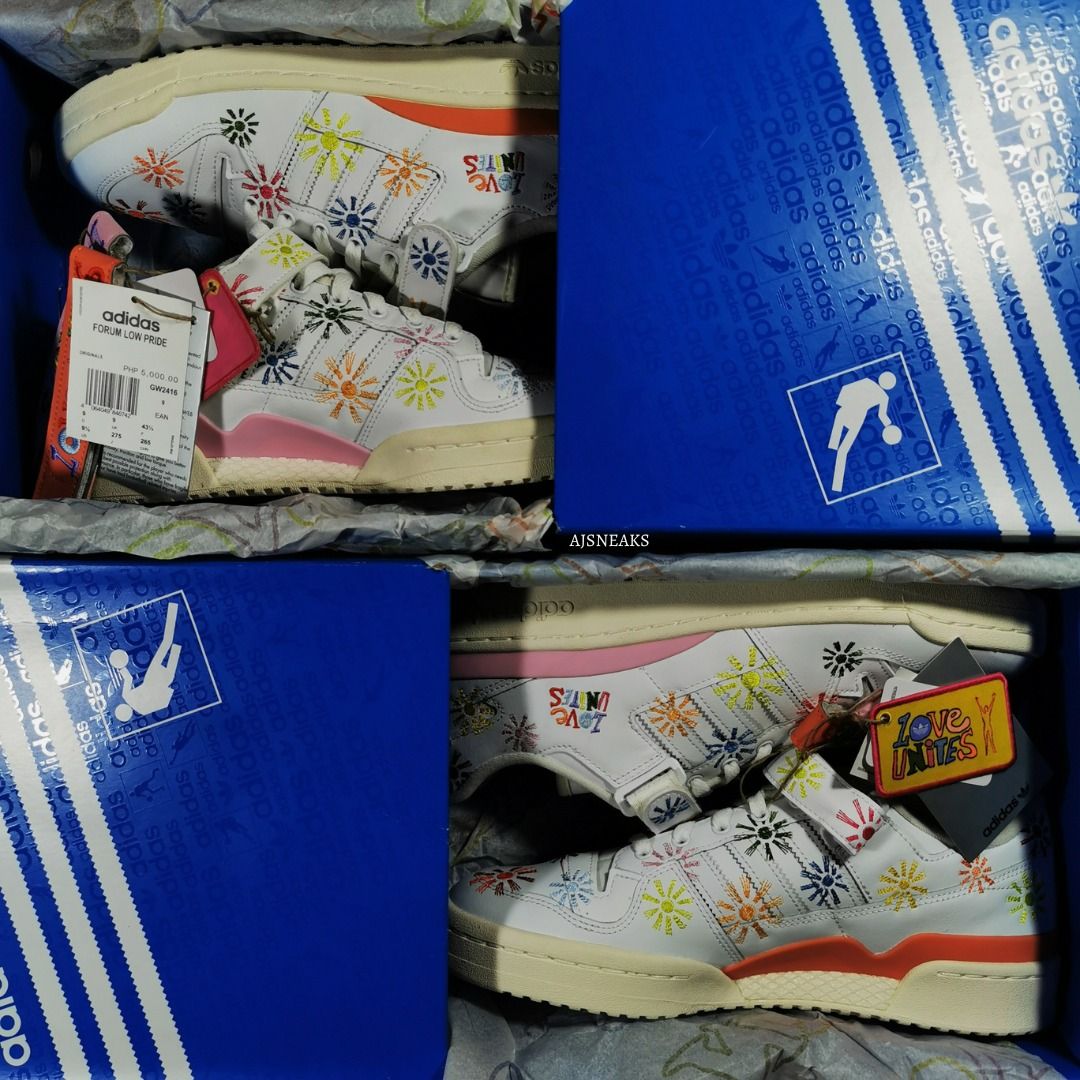 tenis adidas forum low pride love unites