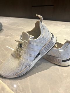 Adidas NMD R1 White (EU 45.5 / UK 10.5), Men's Fashion, Footwear, Sneakers  on Carousell