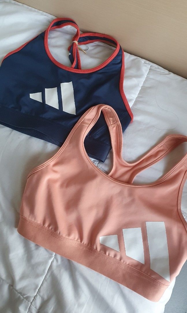 Adidas Sports Bra (Category: Activewear) located in Manila. Submitted by mmf17 (Listing ID 1211134230, Image 1). Description: Bought personally sa store for almost 2k. can provide the padding - still brand new For pink bra only.