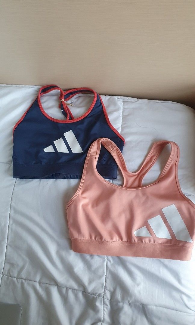 Adidas Sports Bra (Category: Activewear) located in Manila. Submitted by mmf17 (Listing ID 1211134230, Image 2). Description: Bought personally sa store for almost 2k. can provide the padding - still brand new For pink bra only.