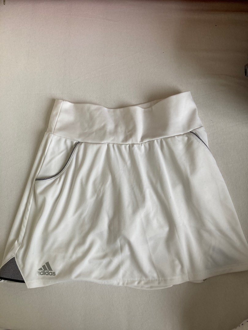 Adidas Women s Tennis Club Skirt White Women s Fashion