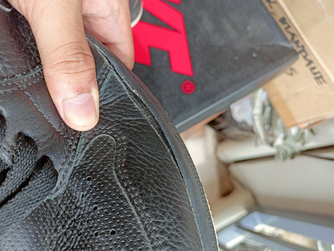 jordan 1 perforated black