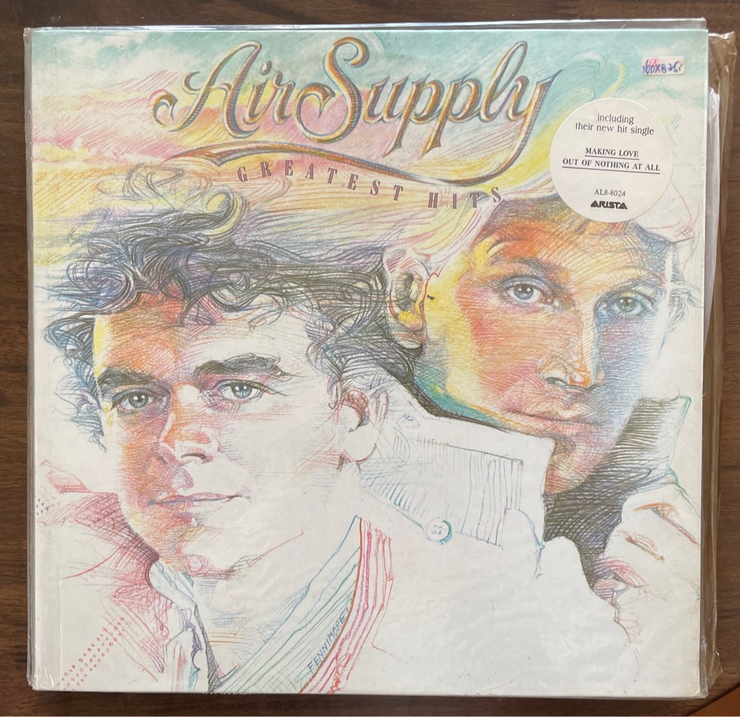 Air Supply greatest hits, 興趣及遊戲, 音樂樂器 & 配件, 音樂與媒體 黑膠碟 Carousell