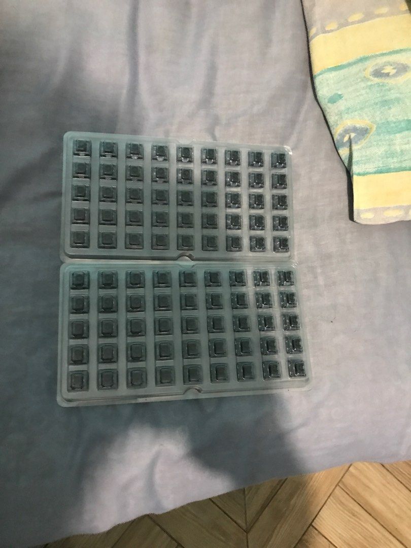 Akko jelly black switches (unlubed), Computers & Tech, Parts