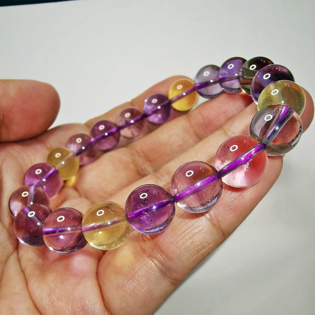 Purple and new arrivals yellow bracelet