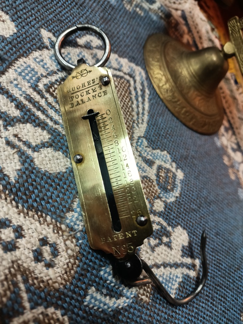 Antique No.5 POCKET BALANCE Patented by Thomas B. SALTER John