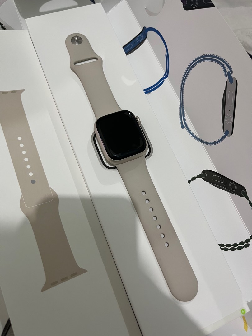 Apple watch series 7 starlight straps Clearance