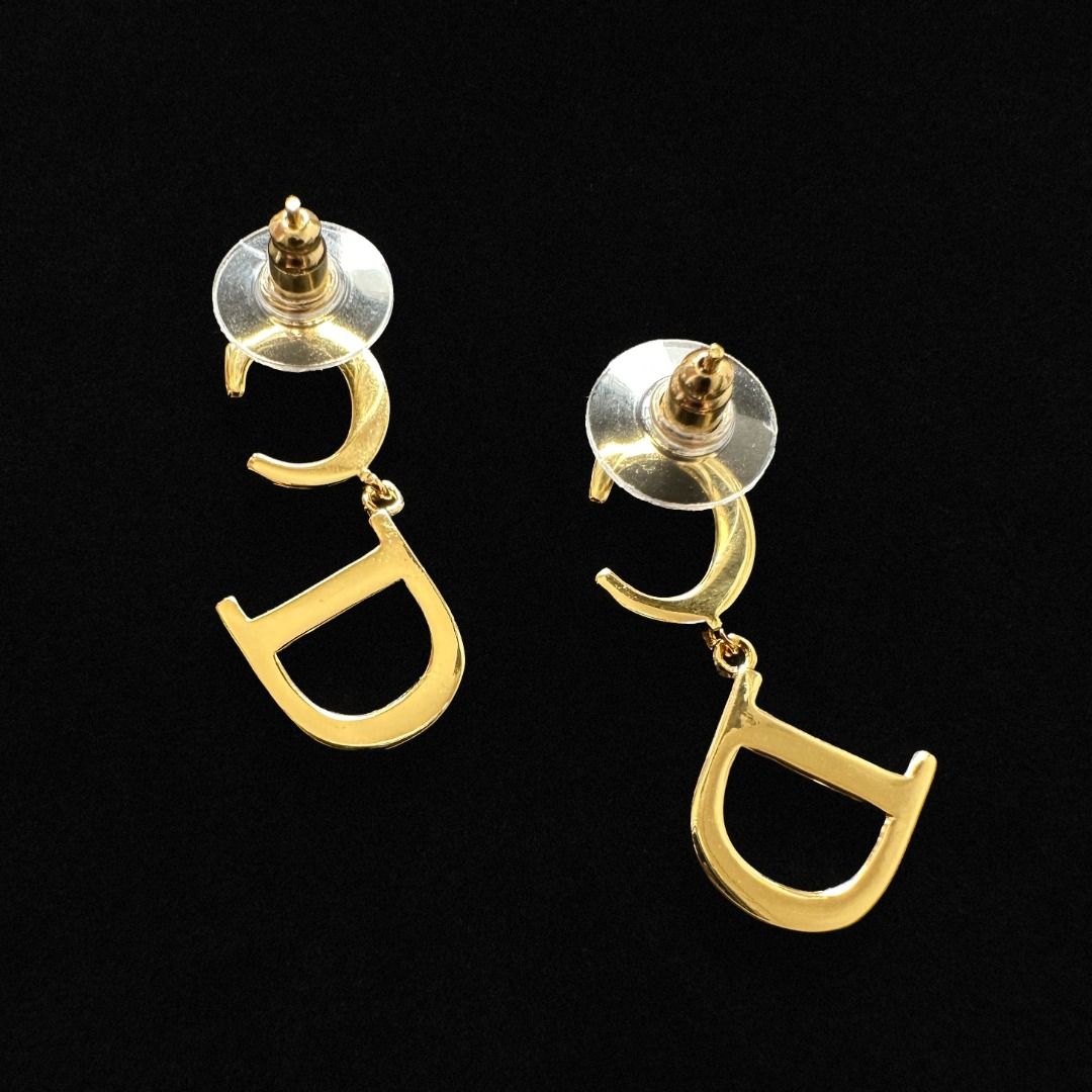 Christian dior vintage earrings on sale