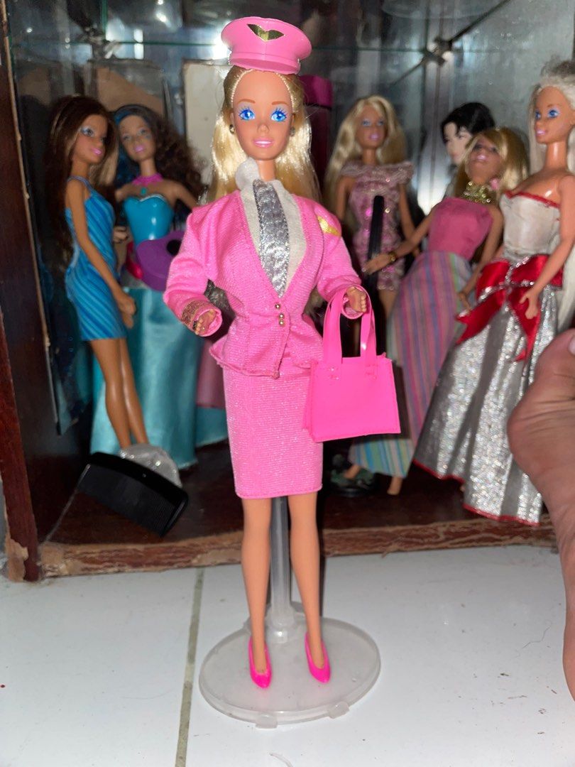 Barbie Flight Attendant 90’s, Hobbies & Toys, Toys & Games on Carousell