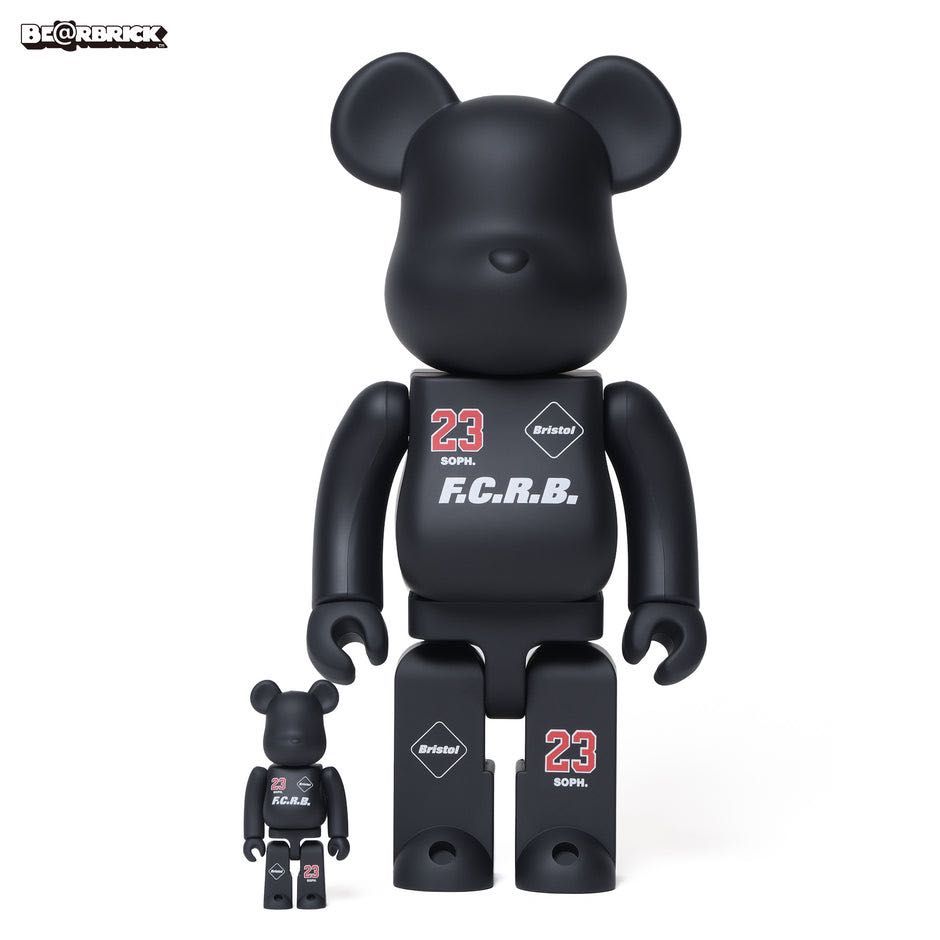 MEDICOM TOY BE@RBRICK F.C.REAL BRISTOL MLB WHITE SOX 100%&400