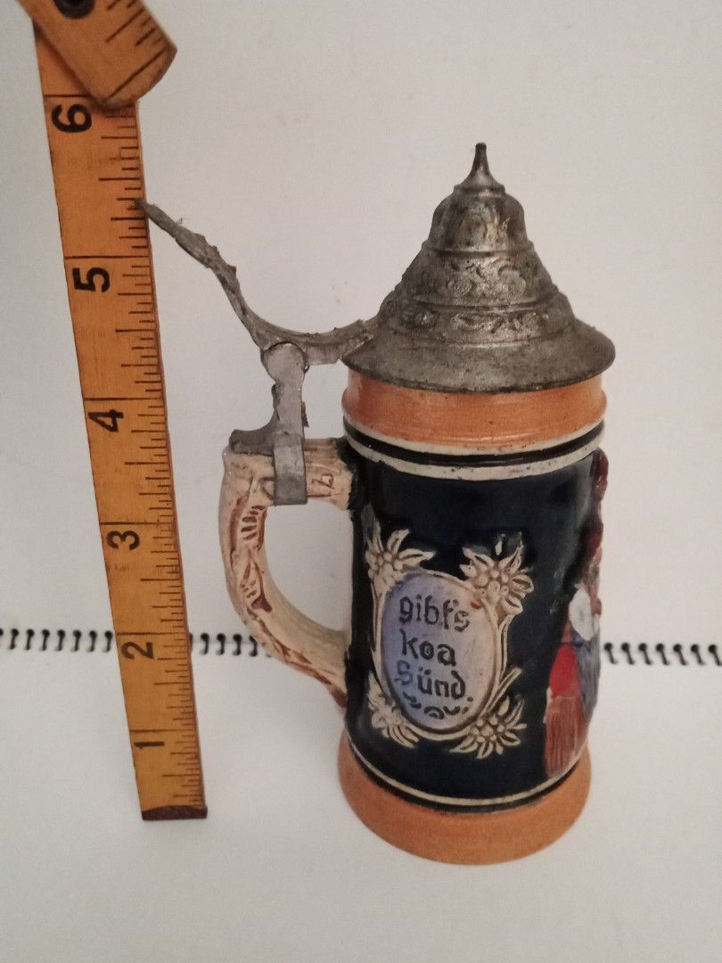 BeerStein Mug ( West Germany) (Category: Coffee & Tea Tableware) located in Binan City. Submitted by lokis_surplus_store (Listing ID 1211122069, Image 1). Description: see pics.