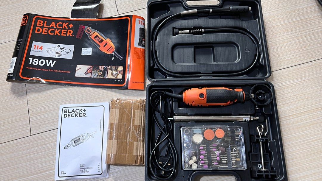 Rotary Tools With 114pcs Standard Accessories