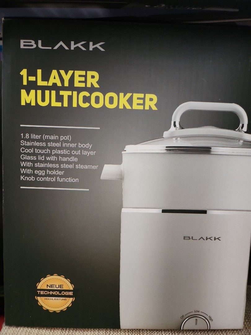 Blakk Multicooker white color, Furniture & Home Living, Kitchenware