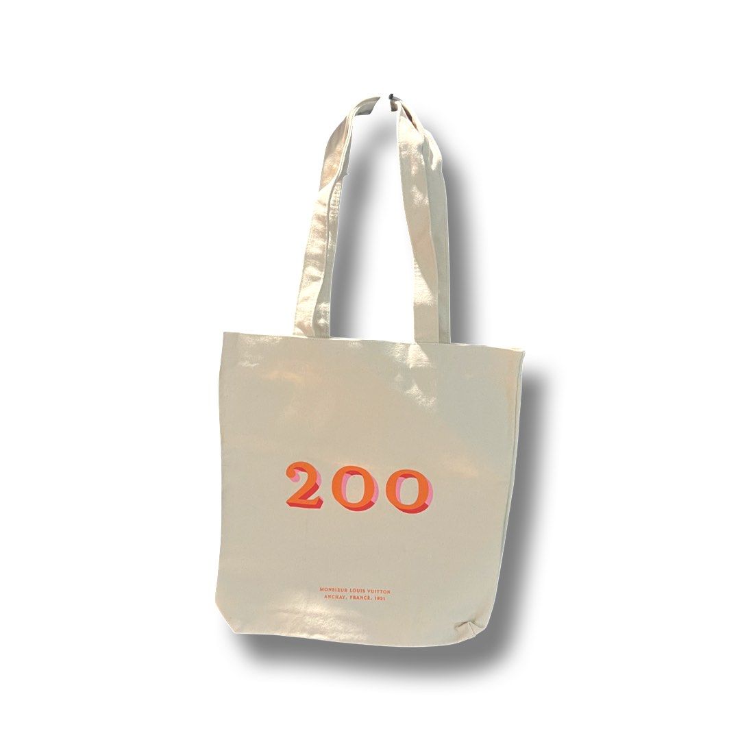 Louis Vuitton, Bags, Louis Vuitton 20th Anniversary Trunks Tote Bag  Orange