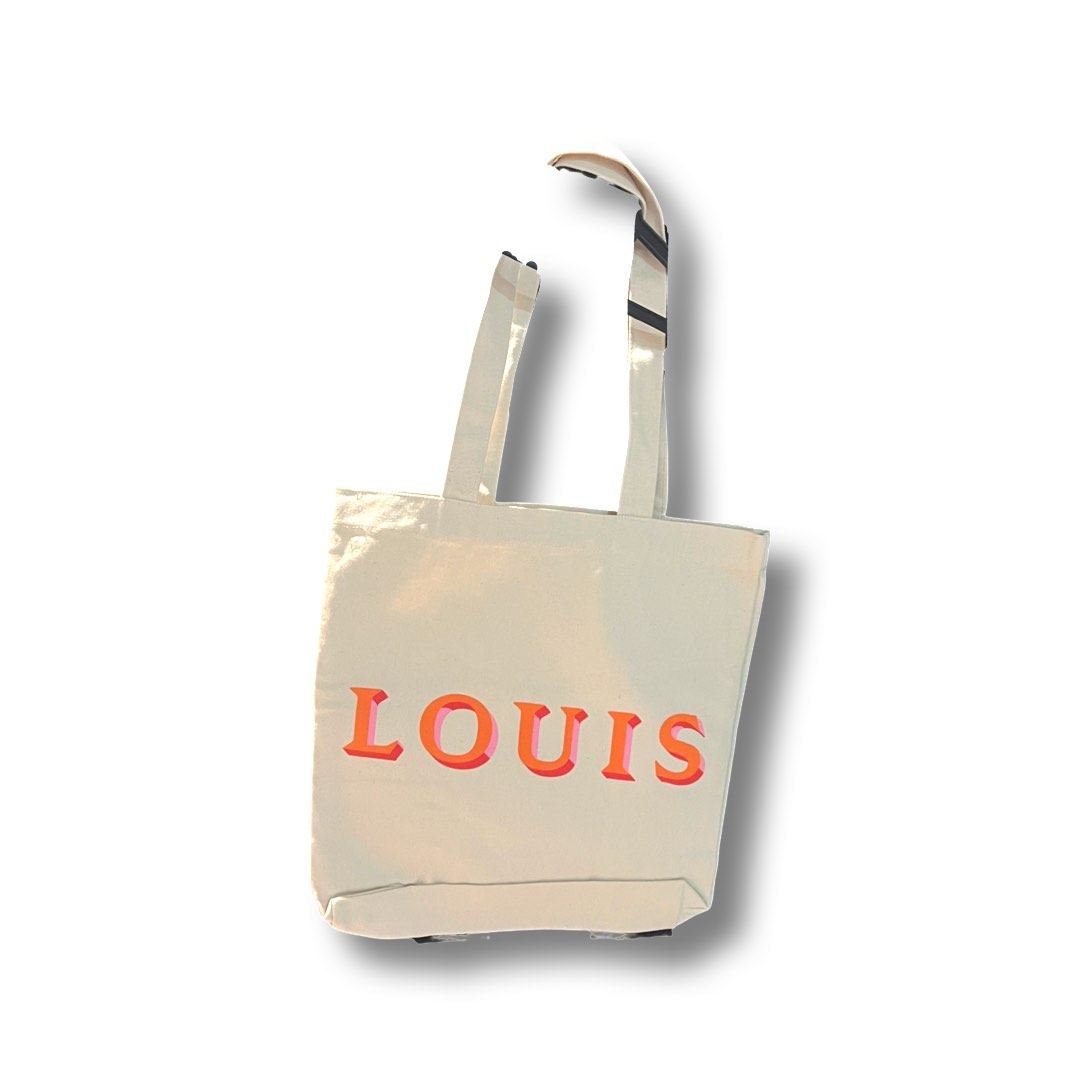 Louis Vuitton Canvas Tote Bag - Authentic 200 Trunks Exhibition