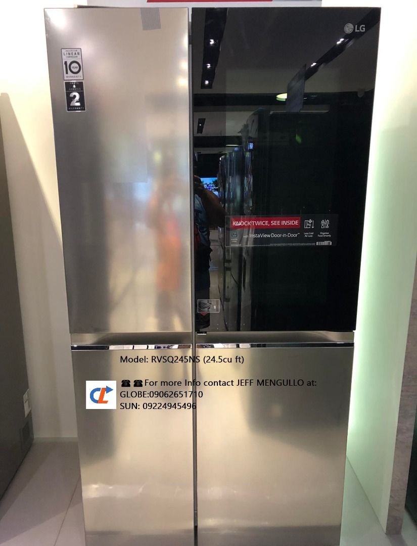 Brand New LG Instaview Door in Door Ref 24.5 cu ft, TV & Home