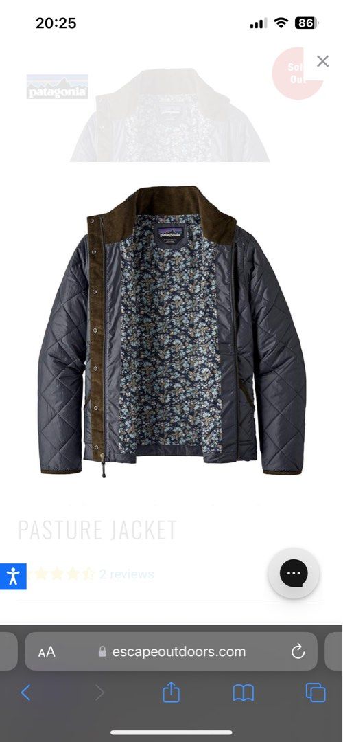 Back pasture jacket store