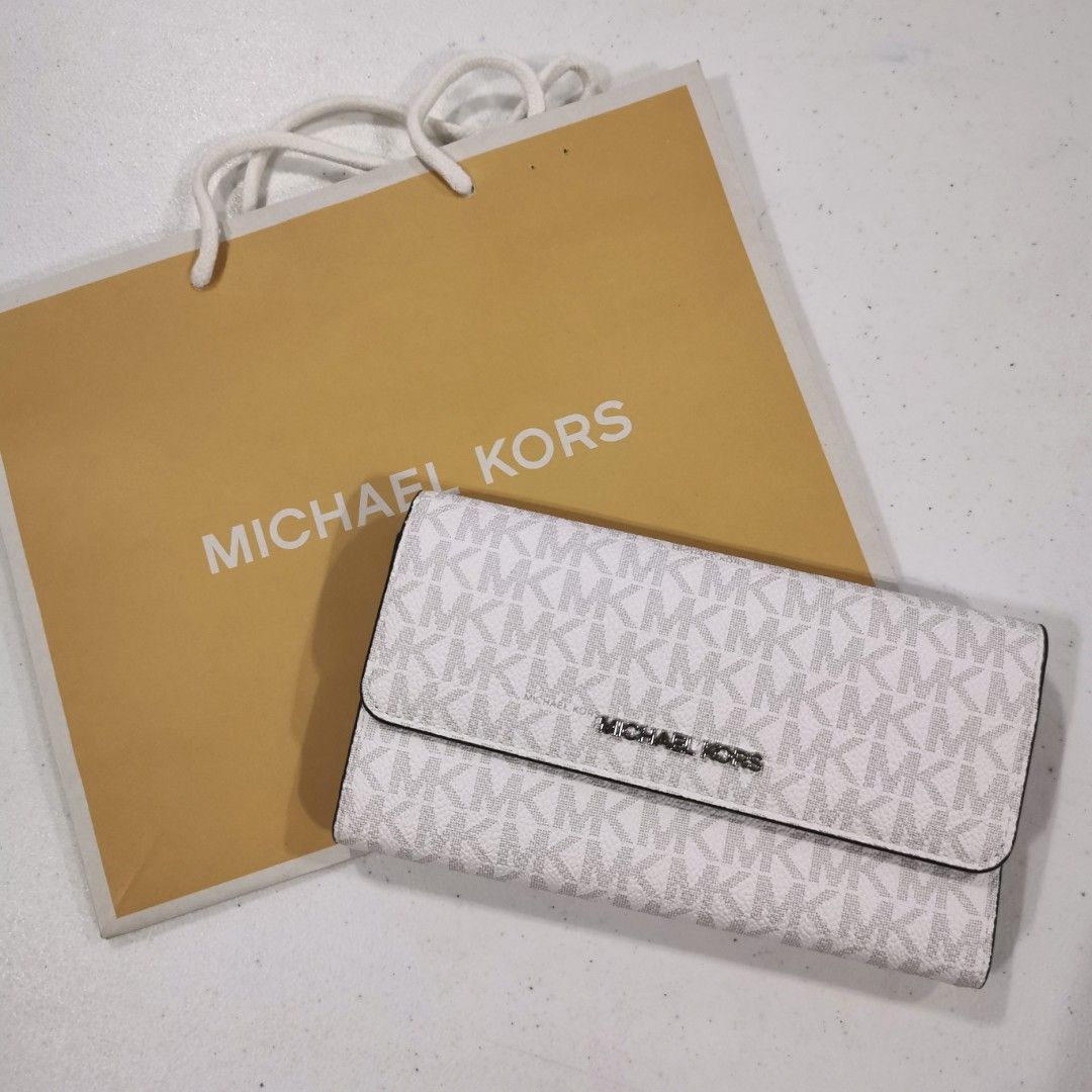 Michael Kors Leather White Wallets for Women for sale  eBay