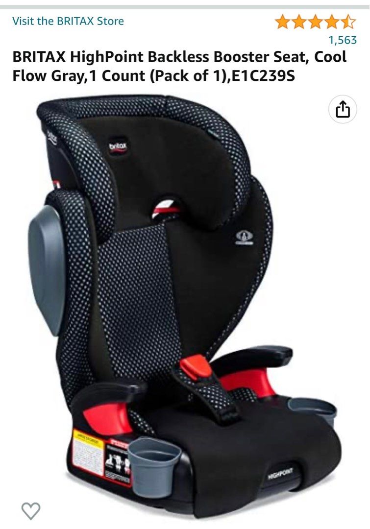 Backless booster shop seat isofix
