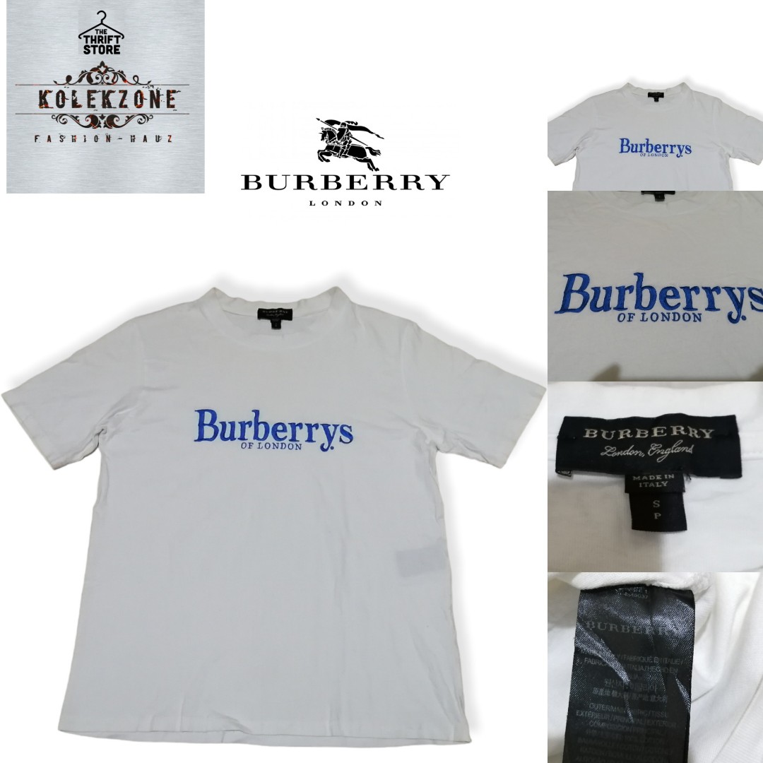 Burberry, Men's Fashion, Tops & Sets, Tshirts & Polo Shirts on Carousell