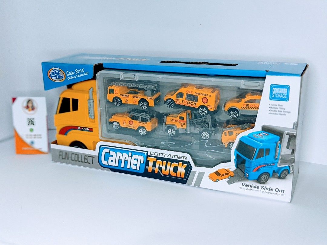 Carrier container toy truck, Hobbies & Toys, Toys & Games on Carousell