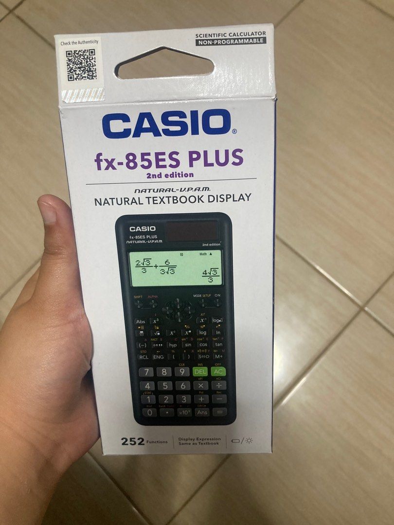 Casio fx 85 es sale plus