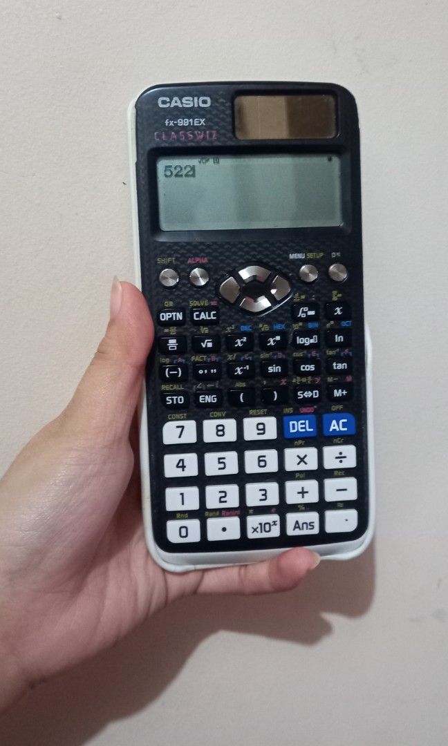 To English Casio Fx-991ES Plus Scientific Calculator 417