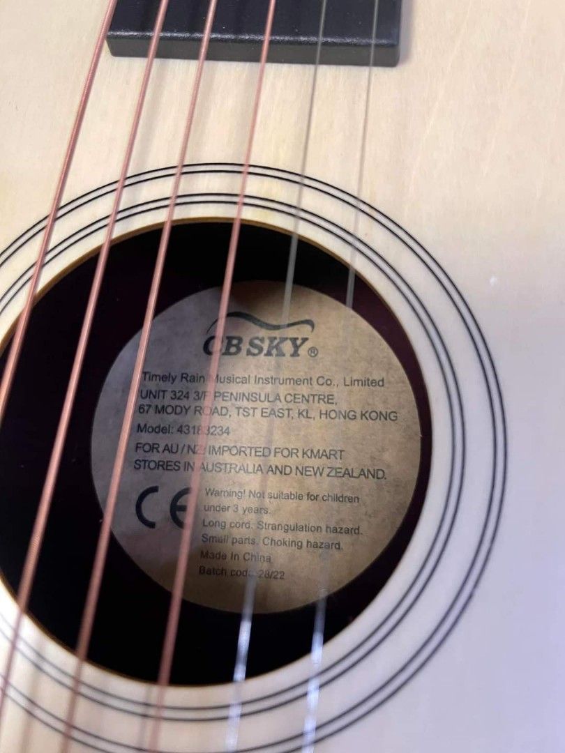Cb sky sale guitar kmart