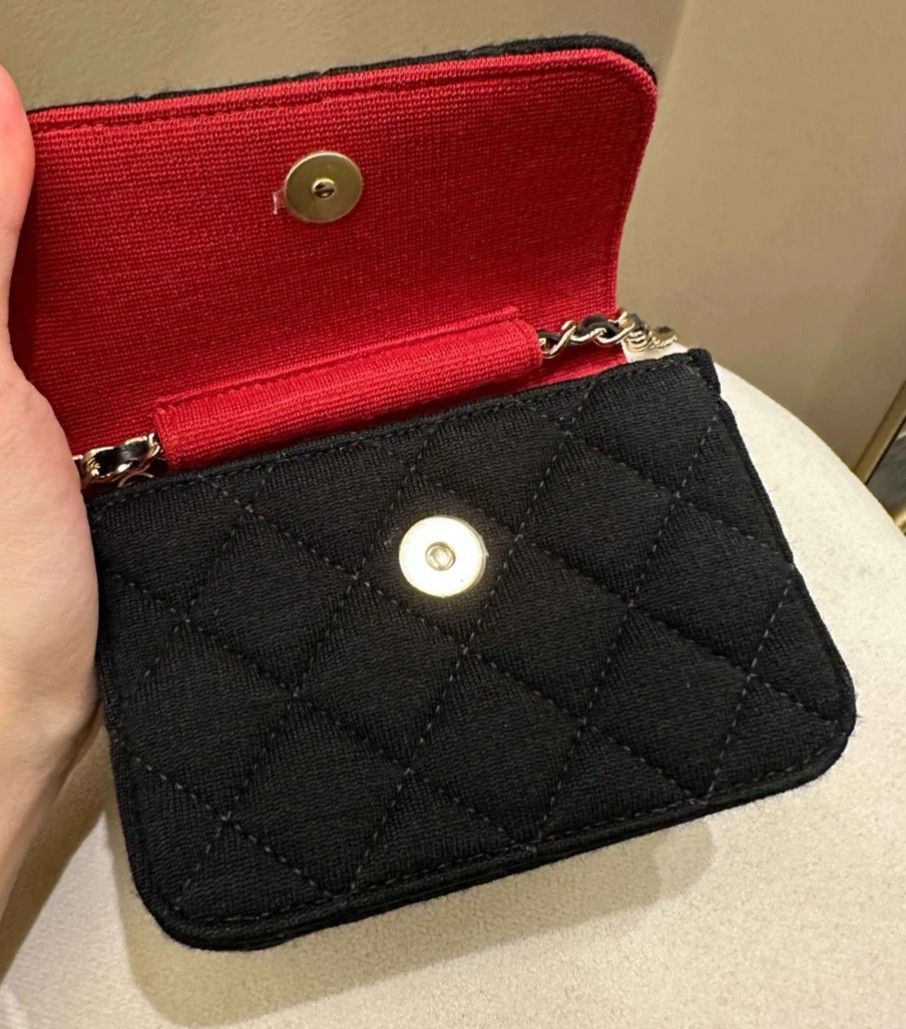 Chanel 23C clutch with chain, Luxury, Bags & Wallets on Carousell
