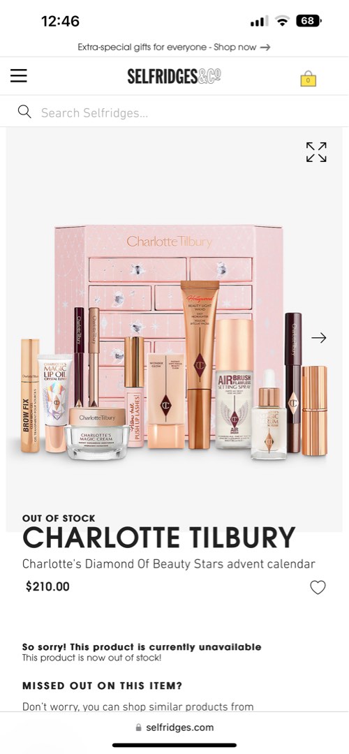 Charlotte Tilbury 2022 Advent Calendar, Beauty & Personal Care, Face