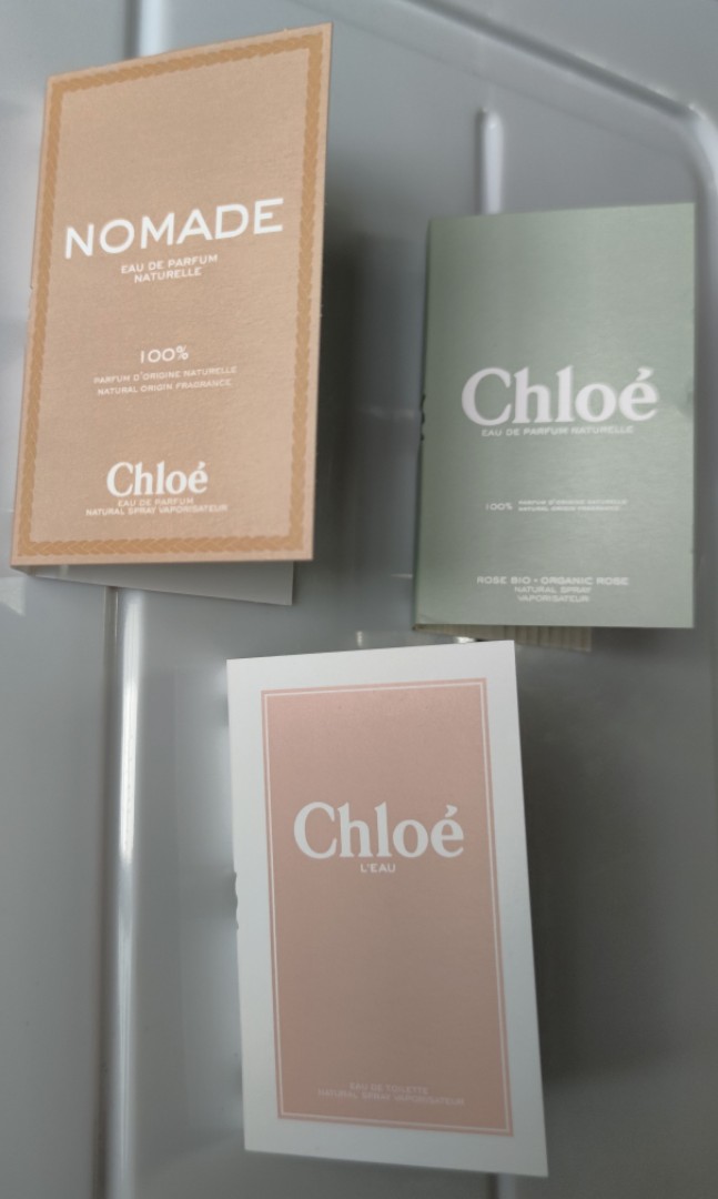 Chloe Perfume Samples, Beauty & Personal Care, Fragrance & Deodorants ...