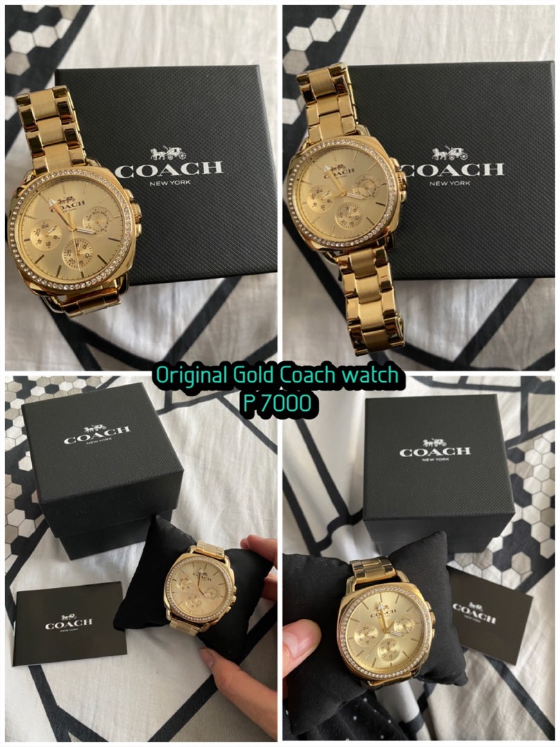 Coach & Fossil Watch, Luxury, Watches on Carousell