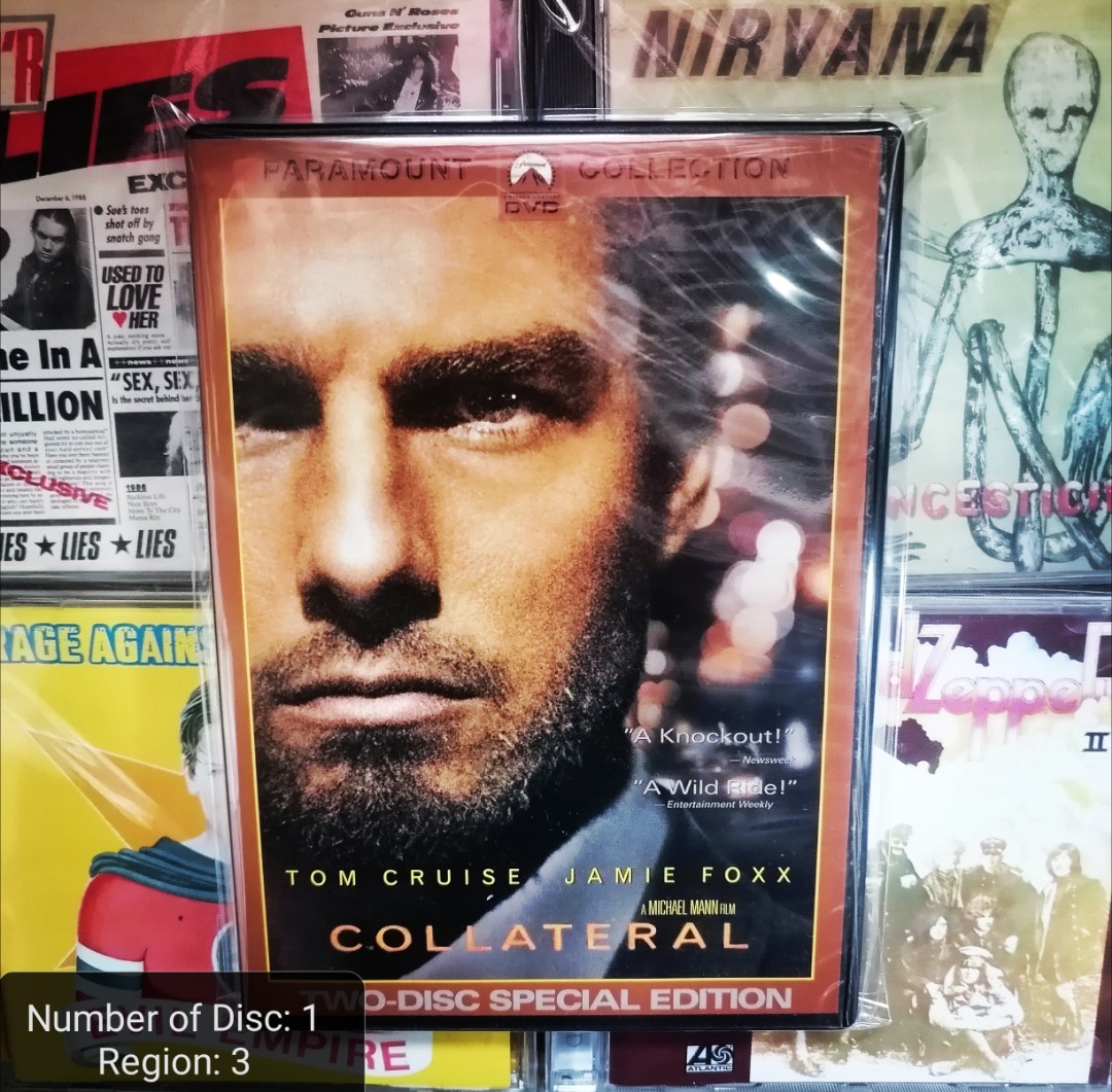 Collateral DVD Movie Original DVD Movies DVDs Movie, Hobbies & Toys